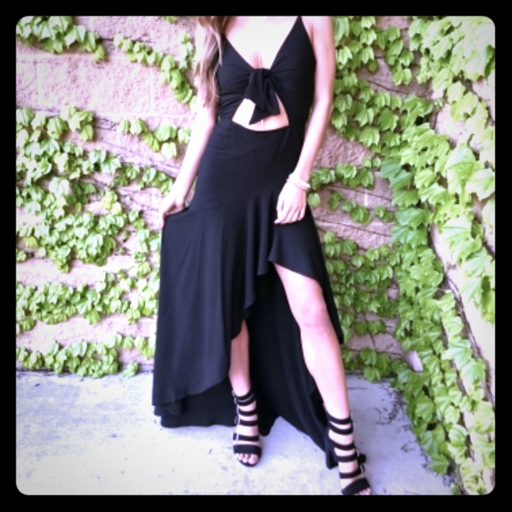 Stillwater tied up and twisted dress